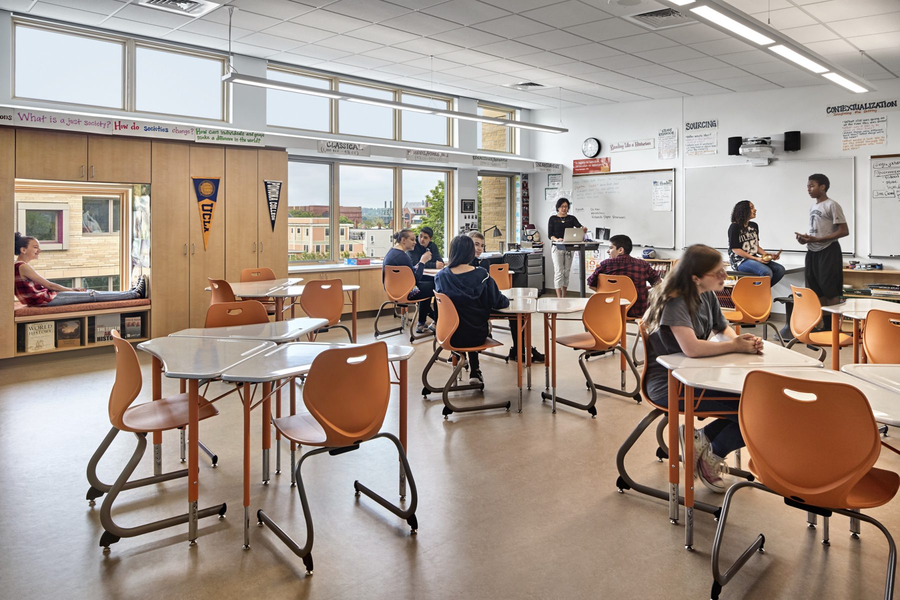 Martin Luther King Jr School classroom photo