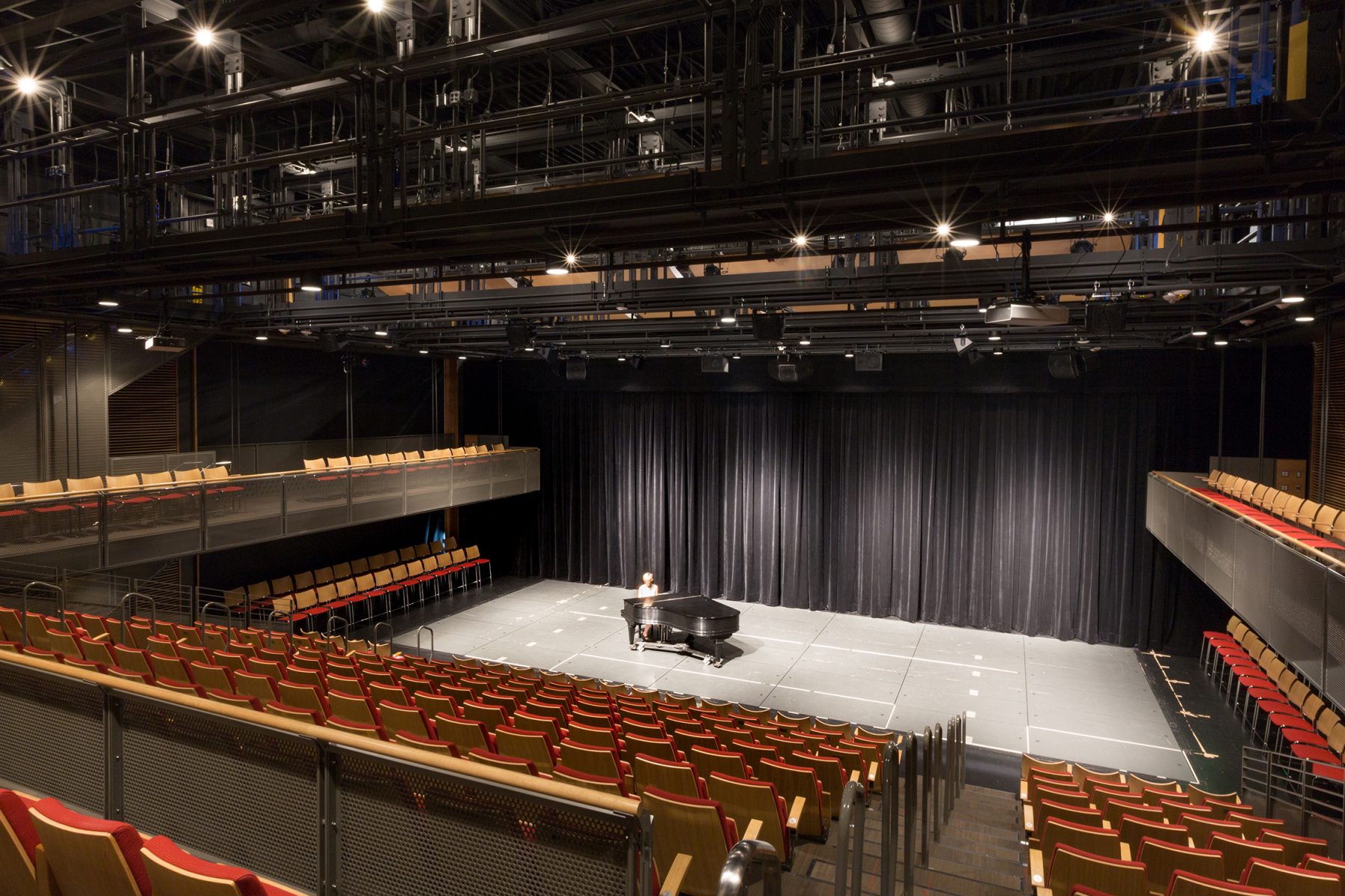 Moses Brown School Performance Center Empty Seating