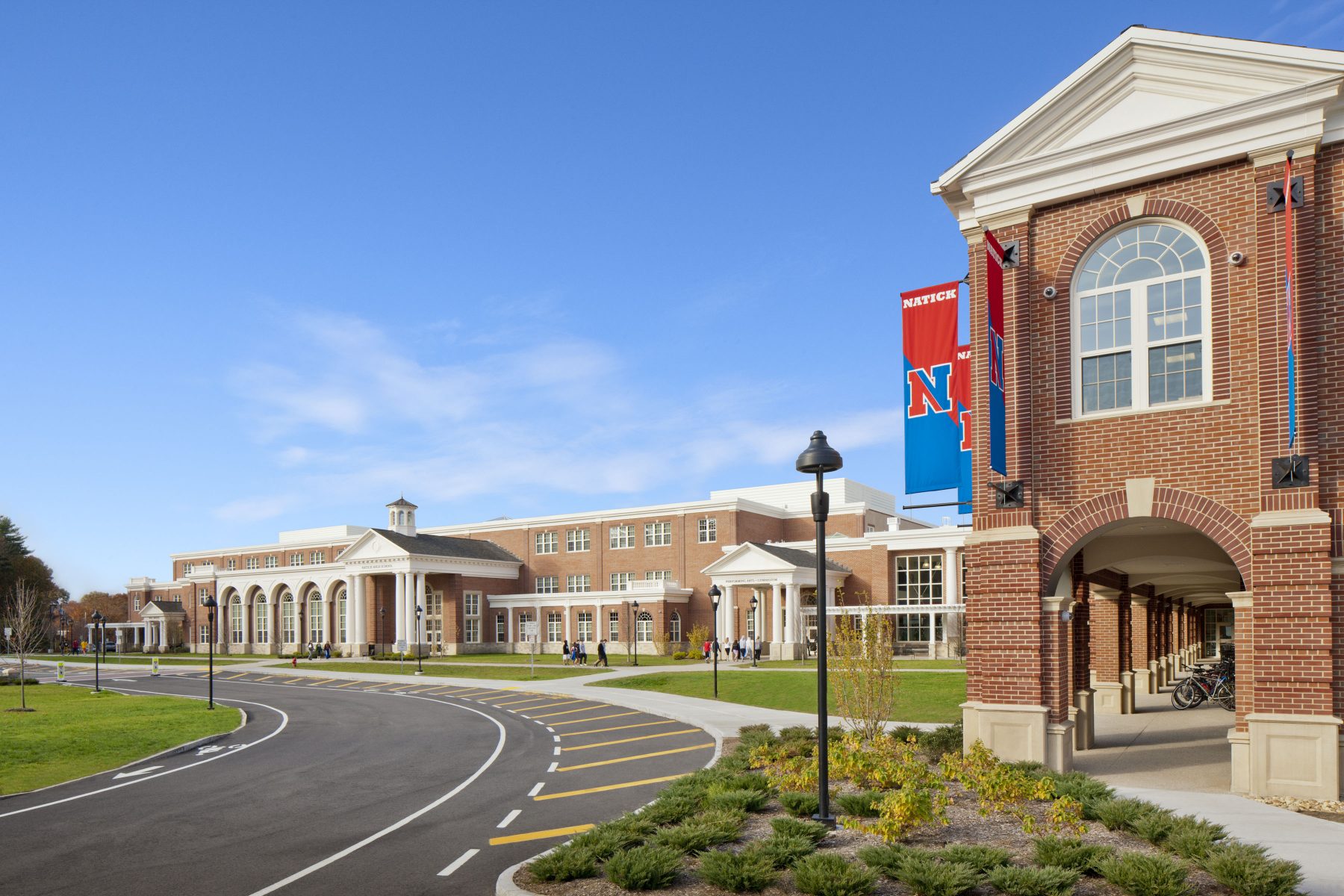 Natick High School Exterior