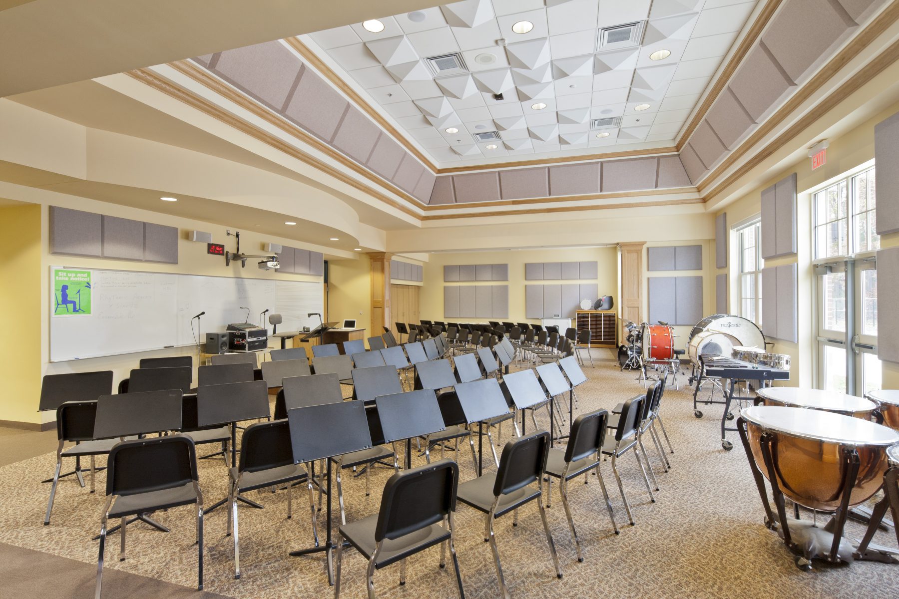 Natick Hs Music Room