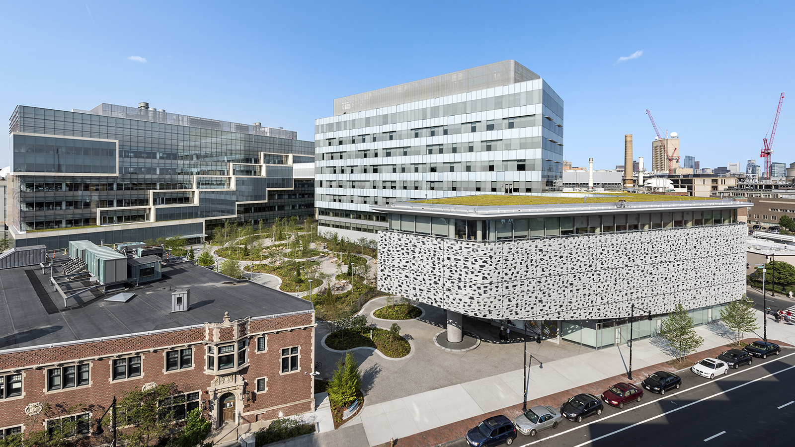 Novartis Institutes for Biomedical Research exterior campus