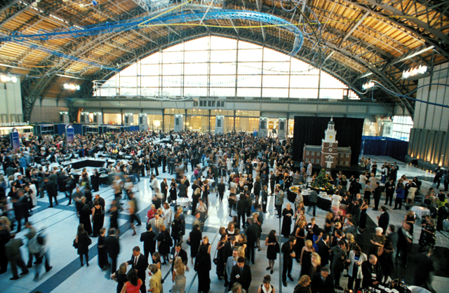 Pennsylvania Convention Center Interior hall during an event