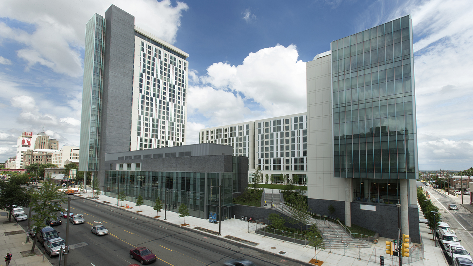 Temple University Morgan Hall Exterior