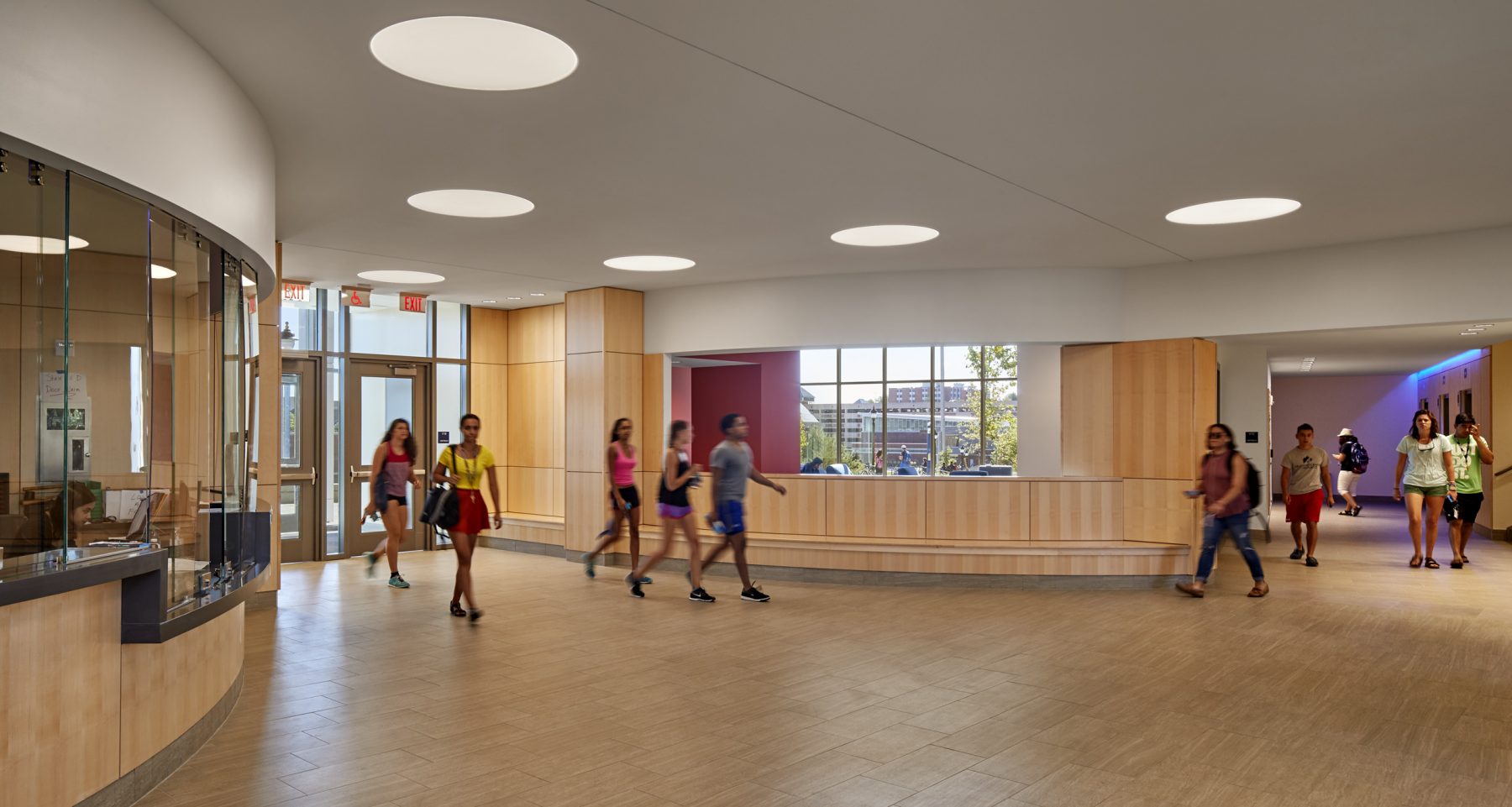 UCONN Nextgen Residence Lobby