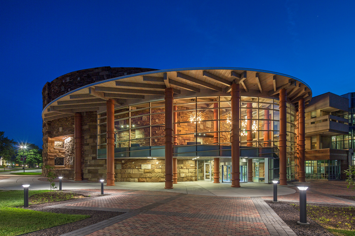 University Southern Indiana Teaching Theater Exterior