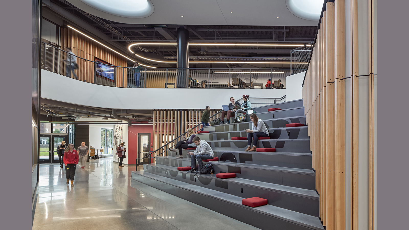 Wpi Foisie Interior attrium/lobby ground floor