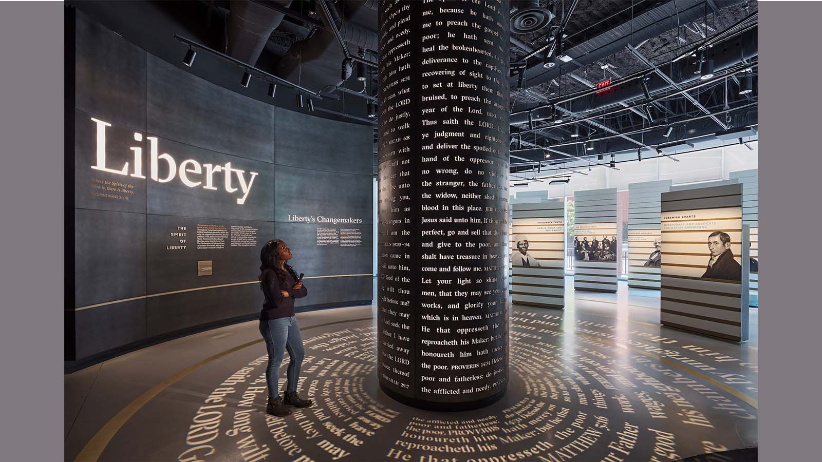 Faith And Liberty Discovery Center Liberty Video Wall