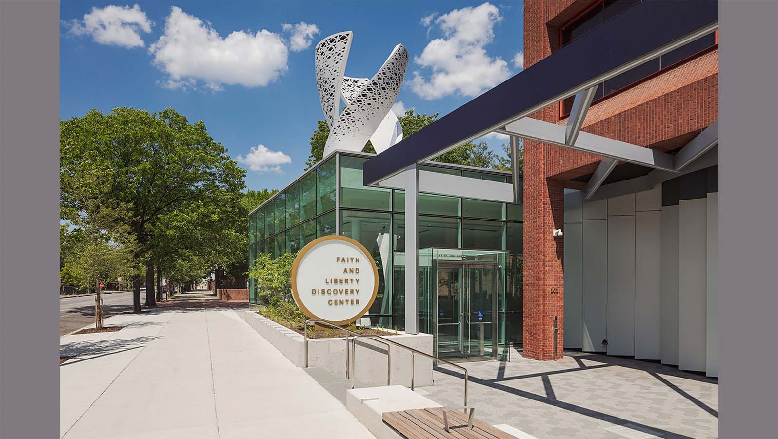 Faith And Liberty Discovery Center Video Entrance