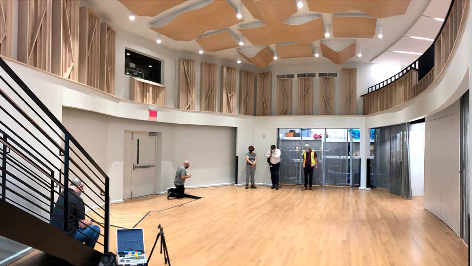 Swarthmore College Lang Music Building Renovation Recital Hall Interior