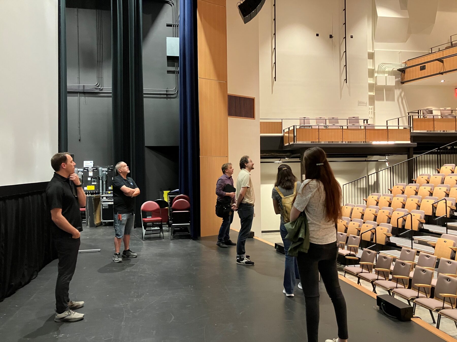 Nashua PAC sound check