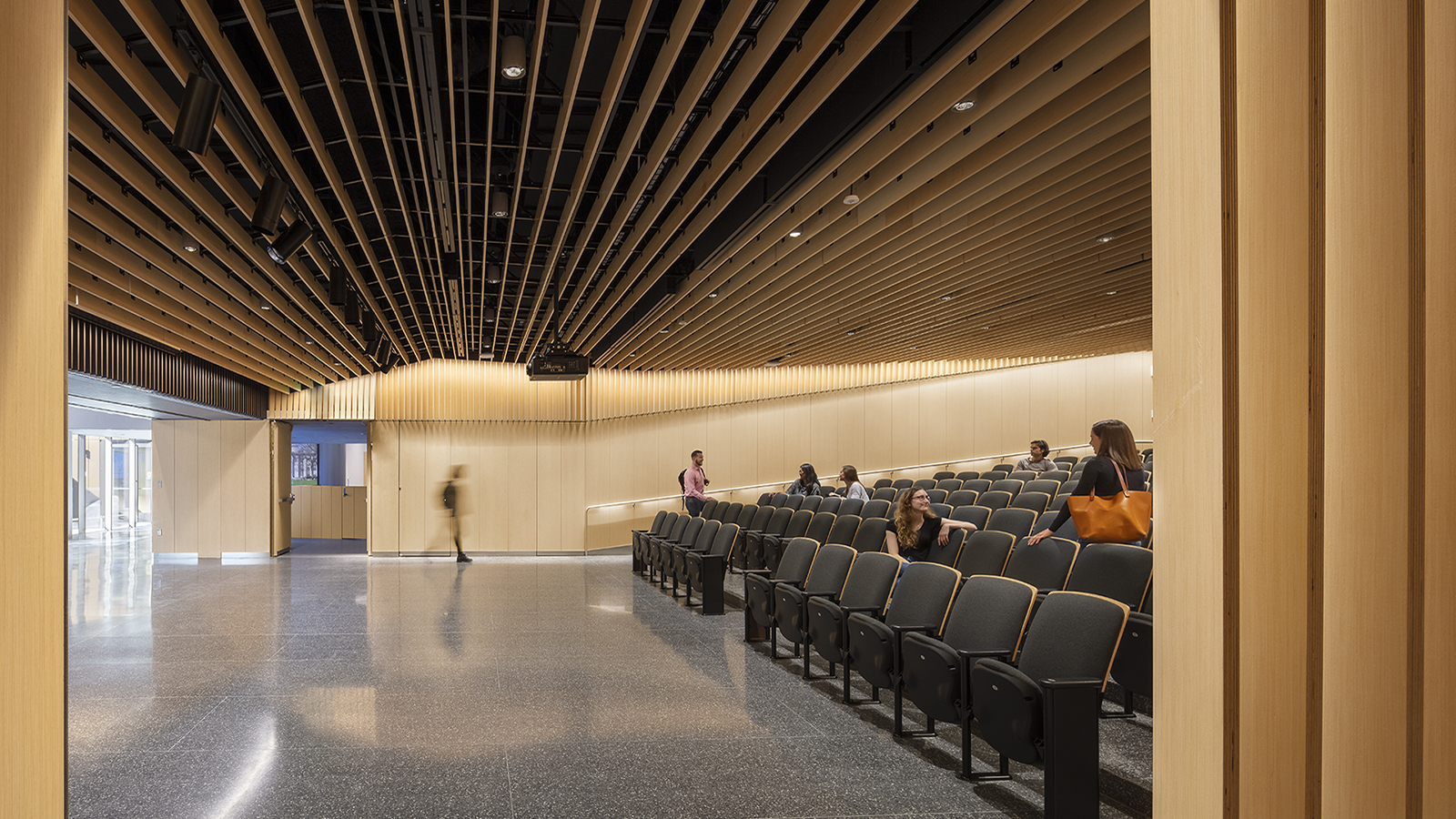 MIT Site 4 Interior Auditorium Loft - Acoustics Project