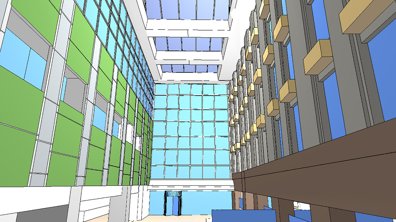 High Street Place 3DListening rendering