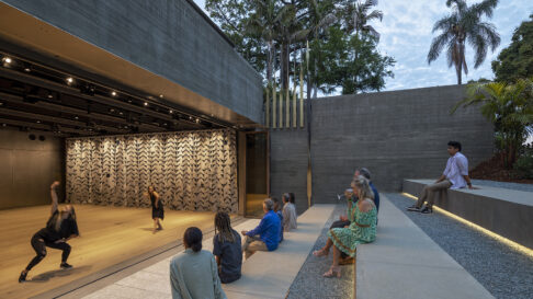 Mingei Museum outdoor multi-use performance space