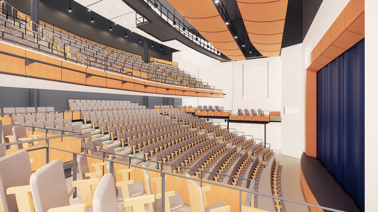 Nashua Center for Performing Arts interior seating