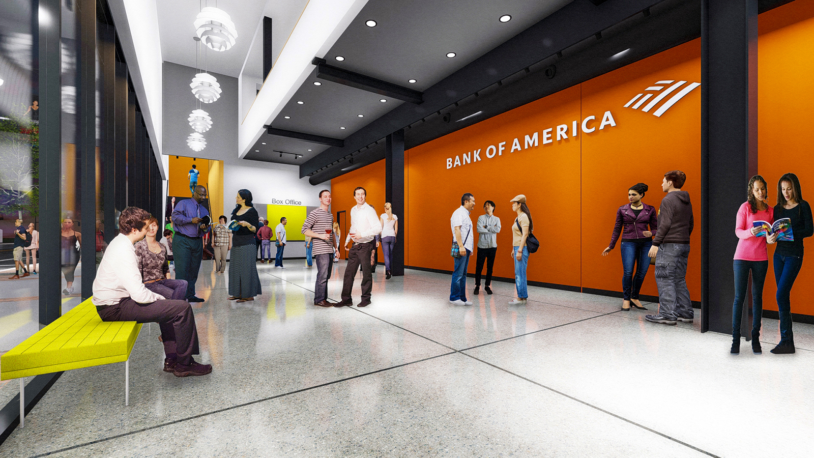 Nashua Center for Performing Arts Lobby