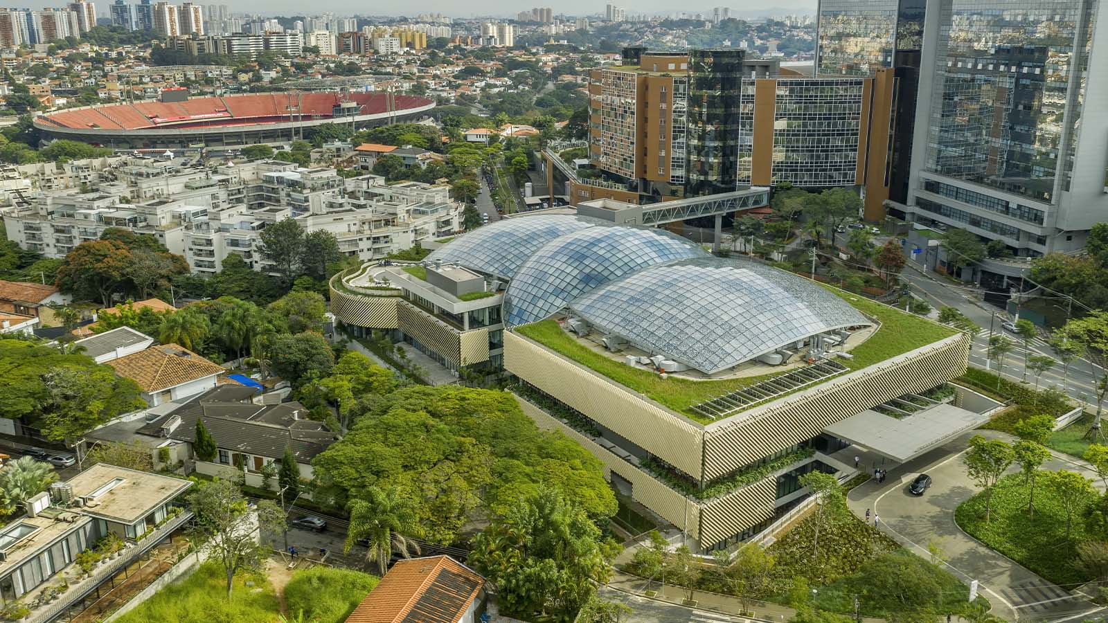 Albert Einstein Education and Research Center aerial