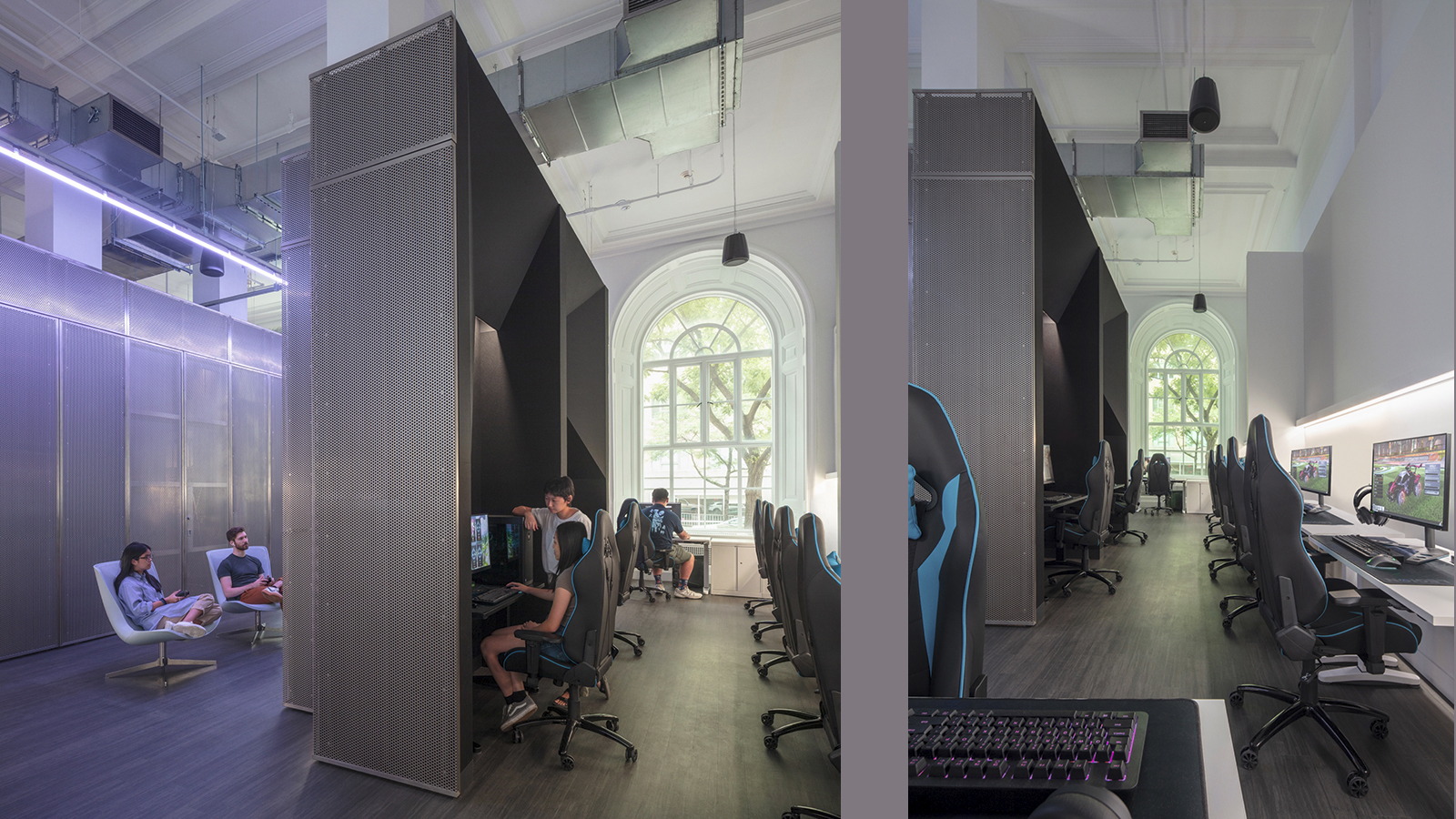 Columbia U Wang Esports Room