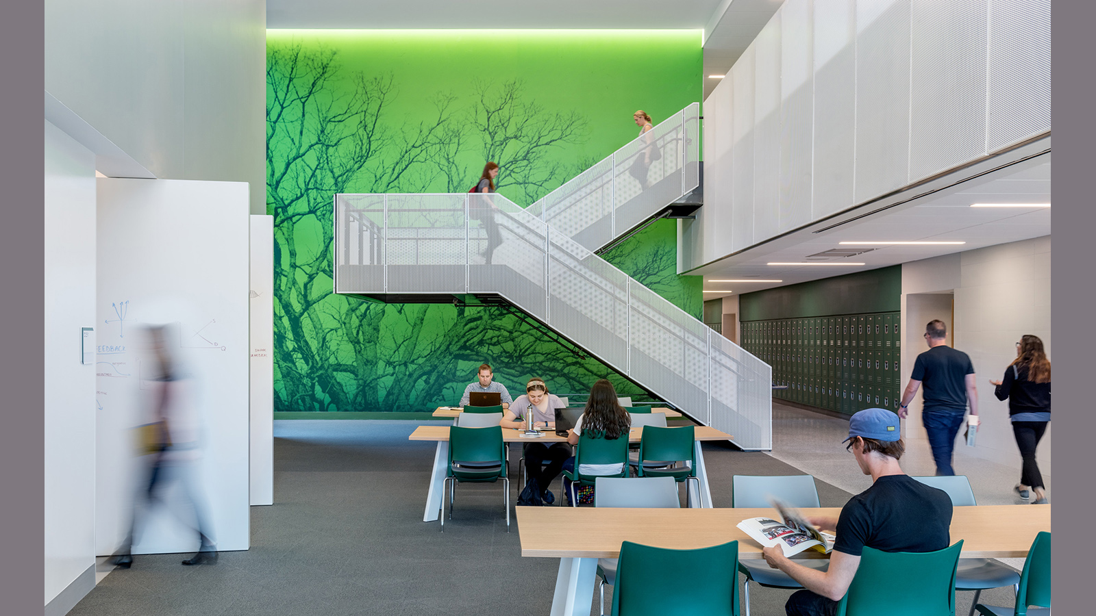 Billerica Memorial High School interior