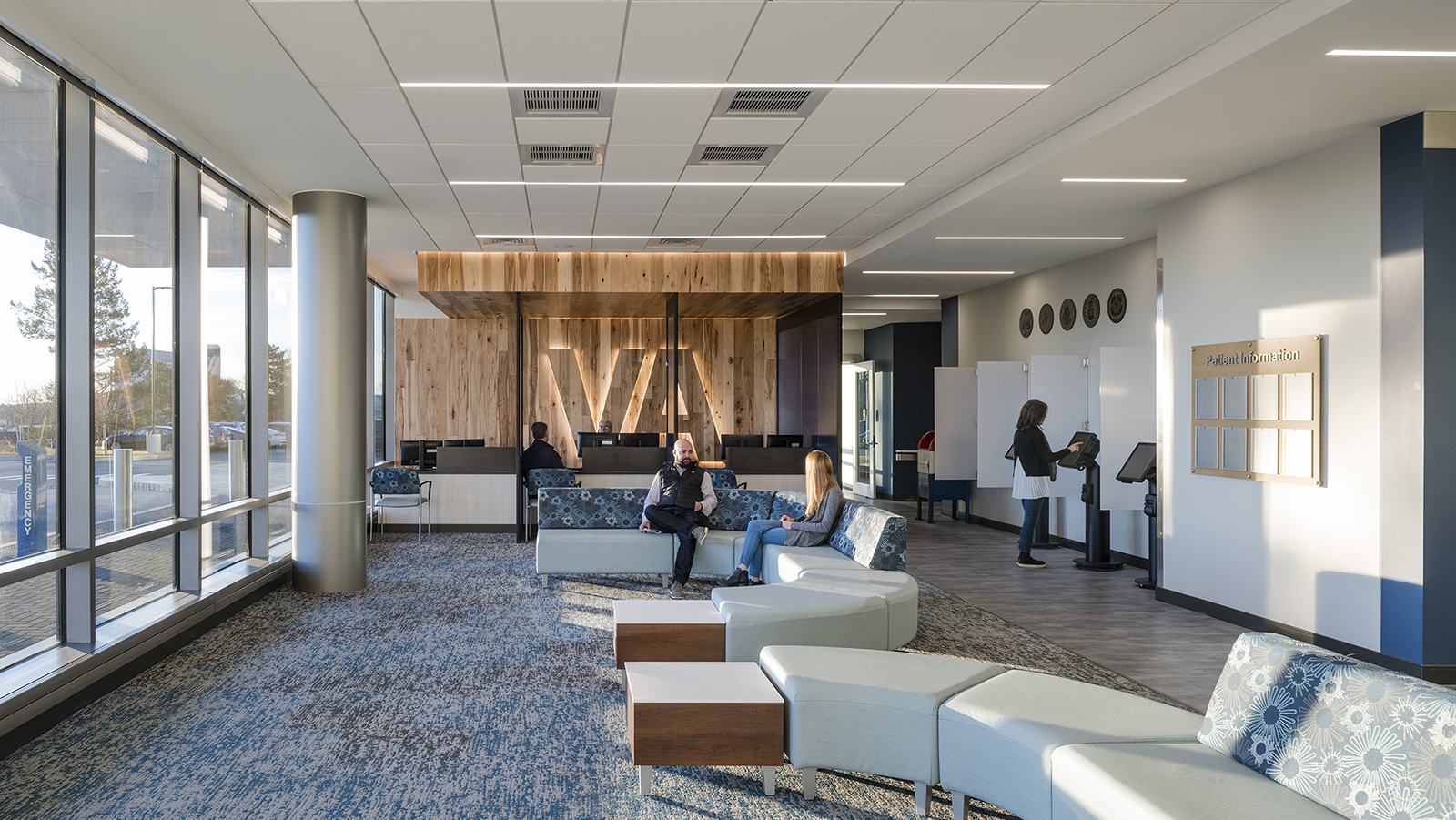 VA Outpatient Worcester lobby