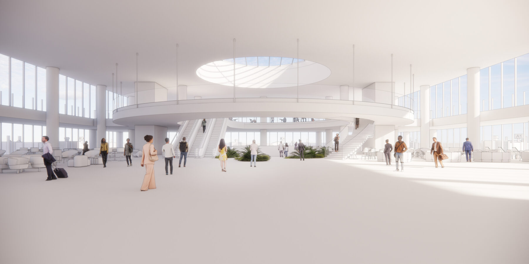 LAX Terminal 5 Reconstruction-render