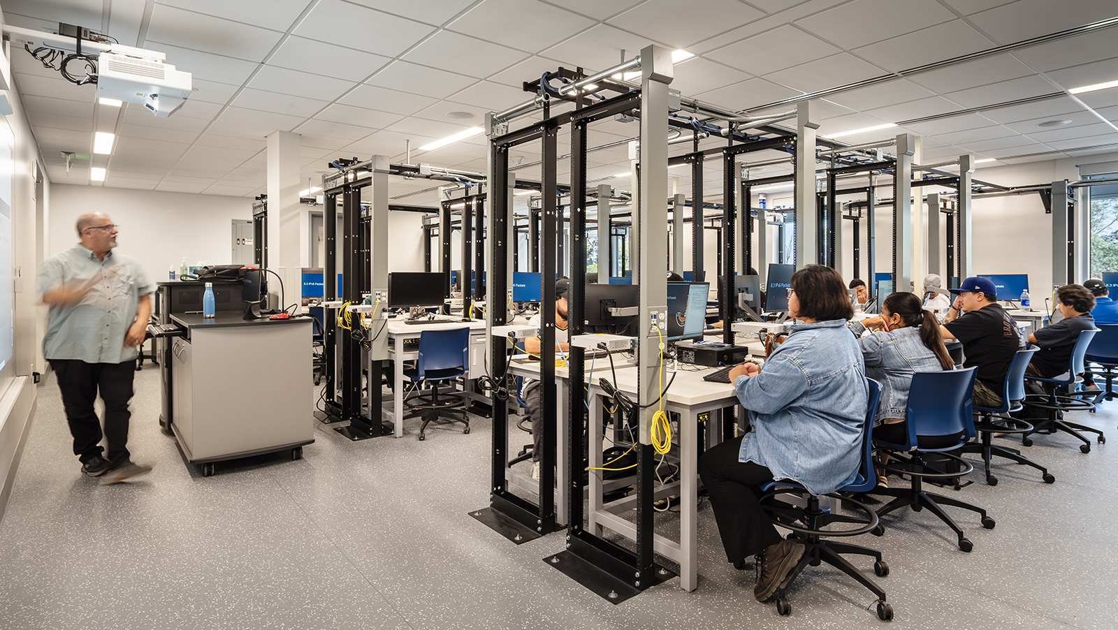 Riverside City College BLCIS interior - Acentech