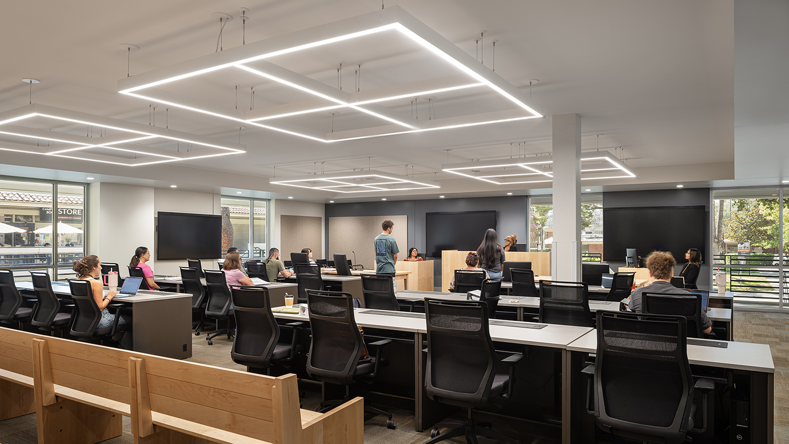 Riverside City College BLCIS interior - Acentech