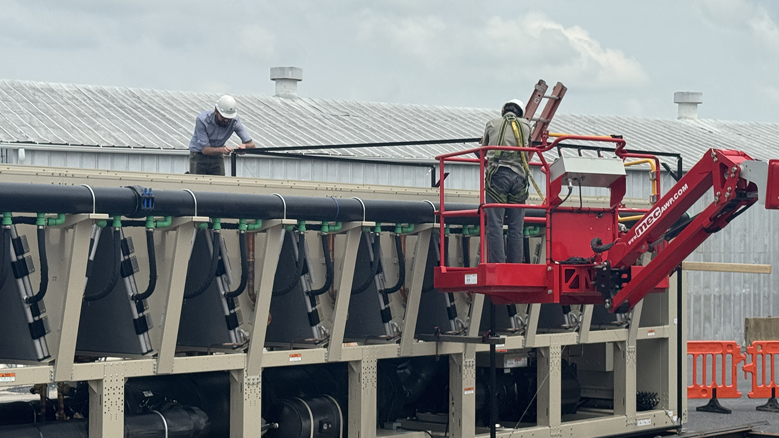 Acentech Sound Power Testing Crane