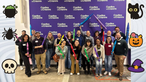 October Cradles to Crayons event!