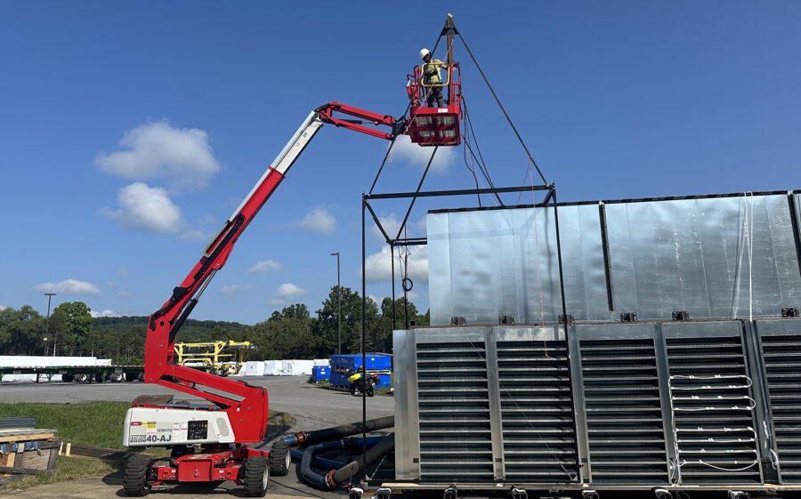 Air Cooled Chiller Sound Intensity Measurement -Acentech