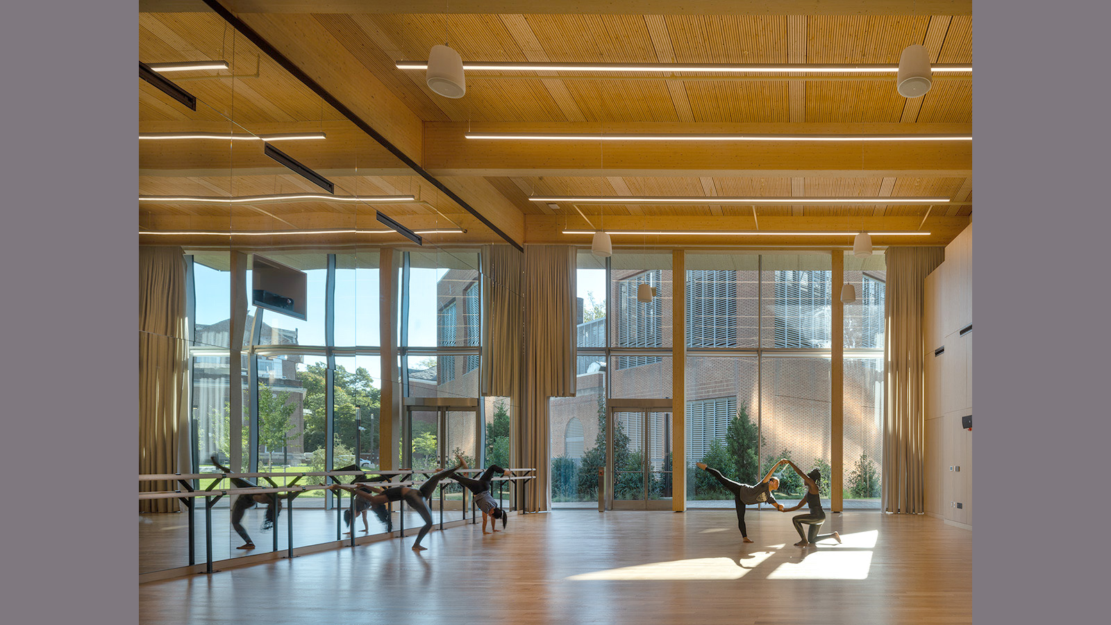 JHU Bloomberg Student Center - interior - Acentech