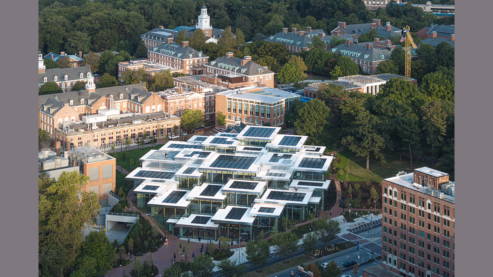 JHU Bloomberg Student Center - exterior - Acentech