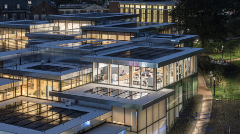 JHU Bloomberg Student Center - exterior - Acentech