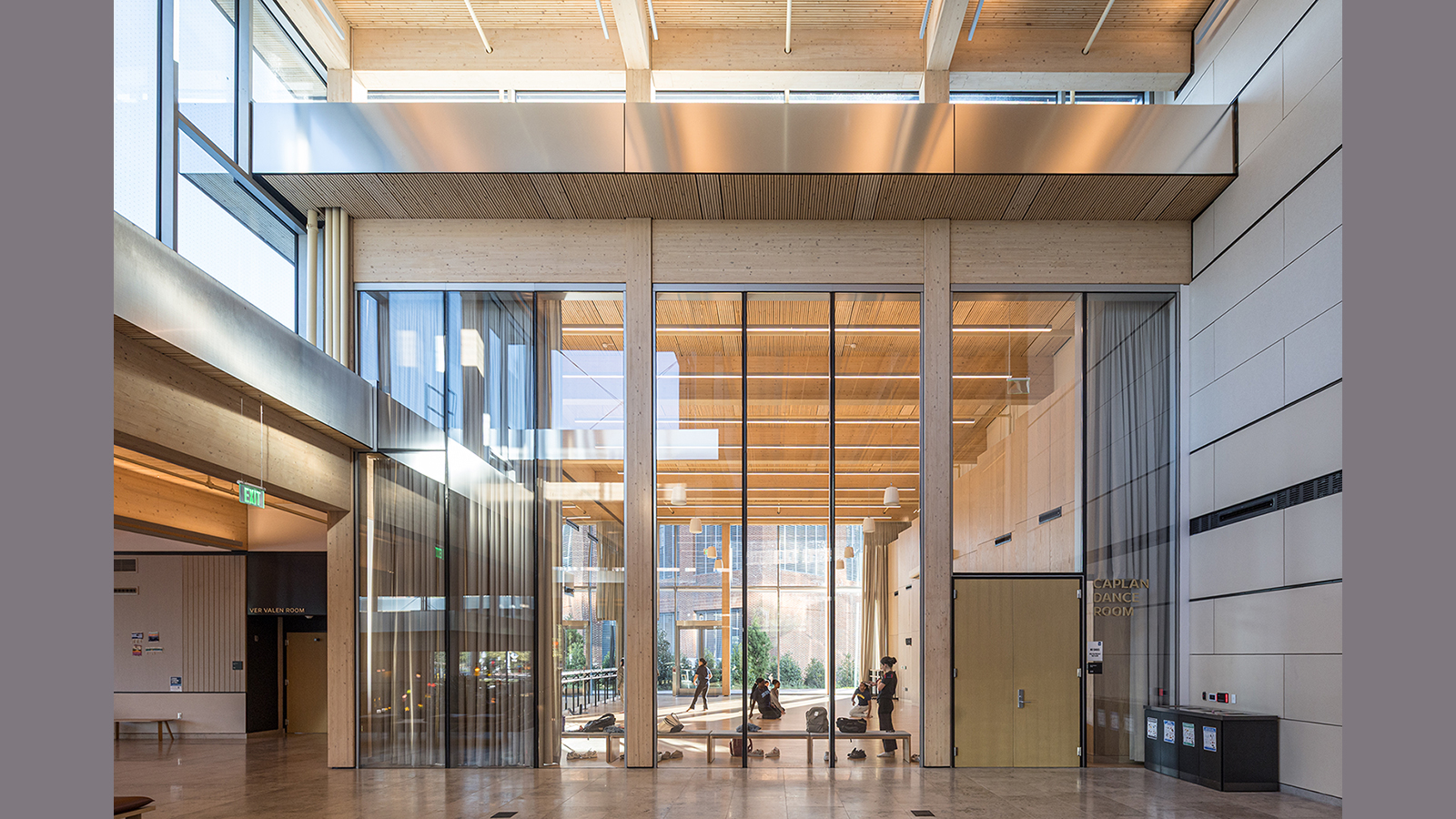 JHU Bloomberg Student Center - interior - Acentech