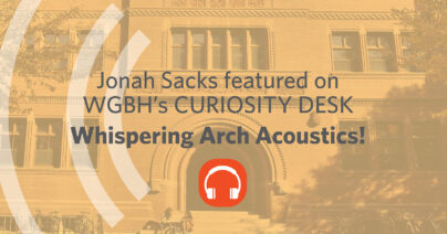 Jonah Sacks featured on Curiosity Desk!