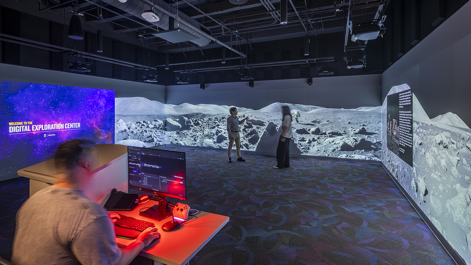 UCF Hitt Library VR room